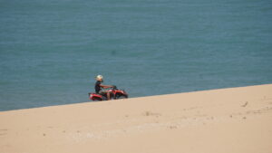 Adventure quad biking experience in Moroccan dunes